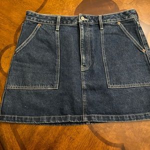 Abercrombie & Fitch Denim mini Skirt, size 14/32